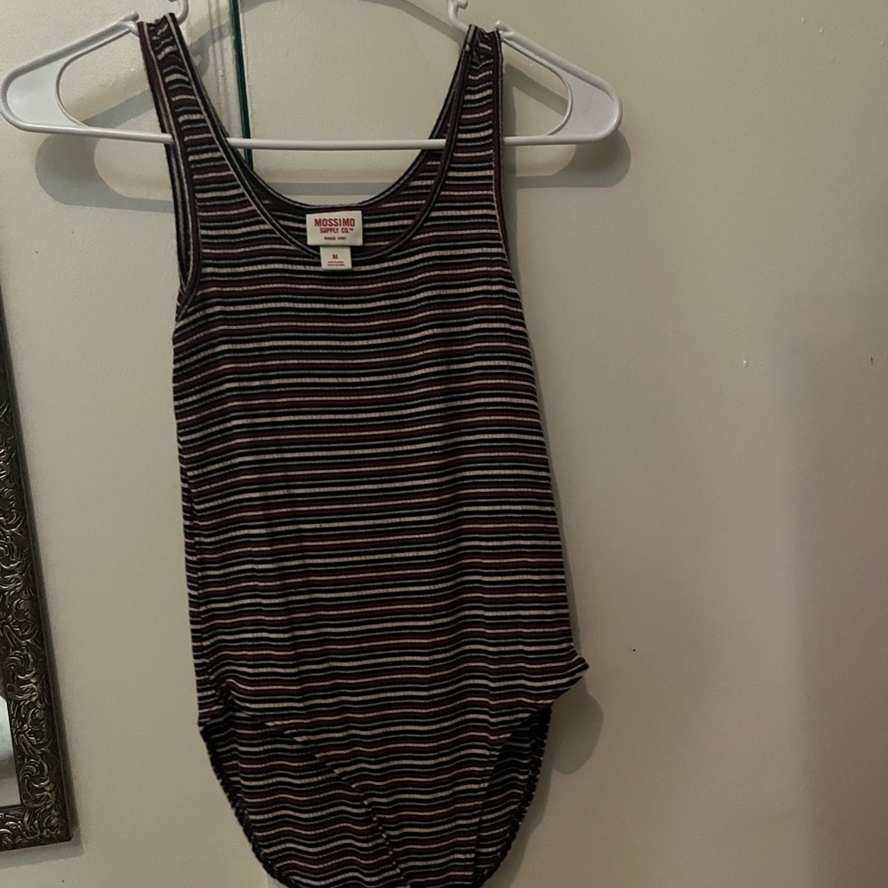bodysuit tank top, buttons at the bottom.